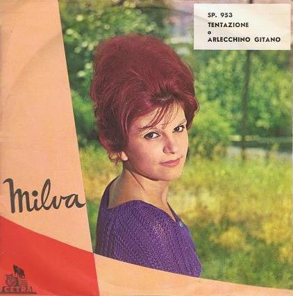 Milva - Tentazione / Arlecchino Gitano (7")