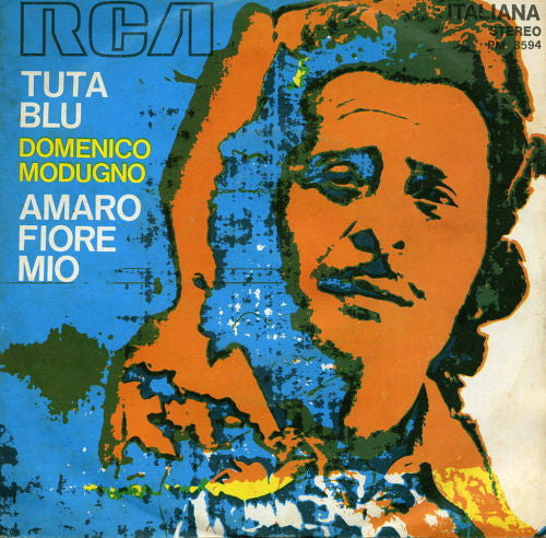Domenico Modugno - Tuta Blu / Amaro Fiore Mio (7")
