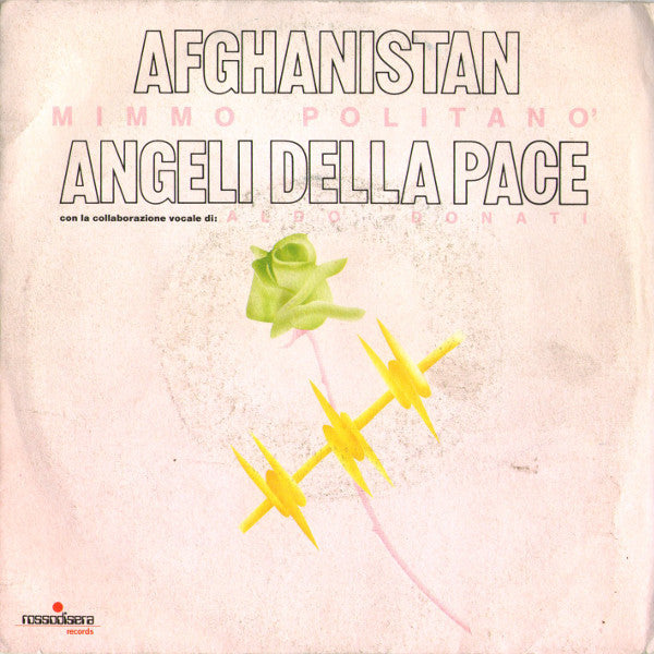 Domenico Politanò - Afghanistan / Angeli Della Pace (7")
