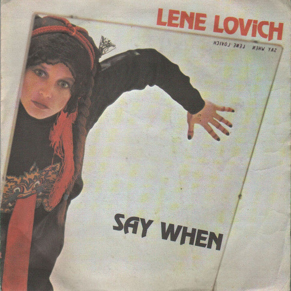 Lene Lovich - Say When (7", Single)