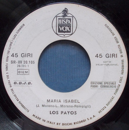 Los Payos - Maria Isabel (7")