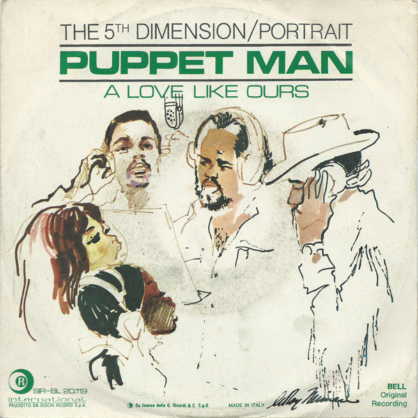 The Fifth Dimension - Puppet Man (7")