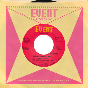 Jay & The Techniques - Number Onederful / Don't Ask Me To Forget (7")