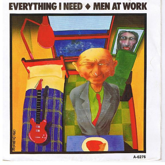 Men At Work - Everything I Need (7", Single)
