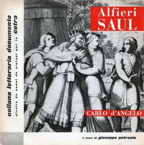 Vittorio Alfieri , Carlo D'Angelo - Saul (7", EP)