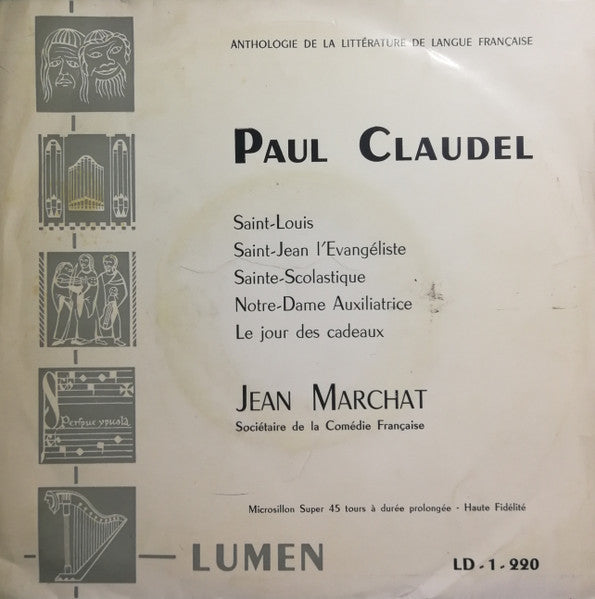 Paul Claudel, Jean Marchat - Saint-Louis (7", EP)