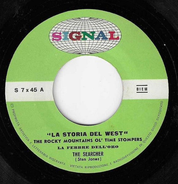 Rocky Mountains Ol' Time Stompers - La Febbre Dell'Oro (7")