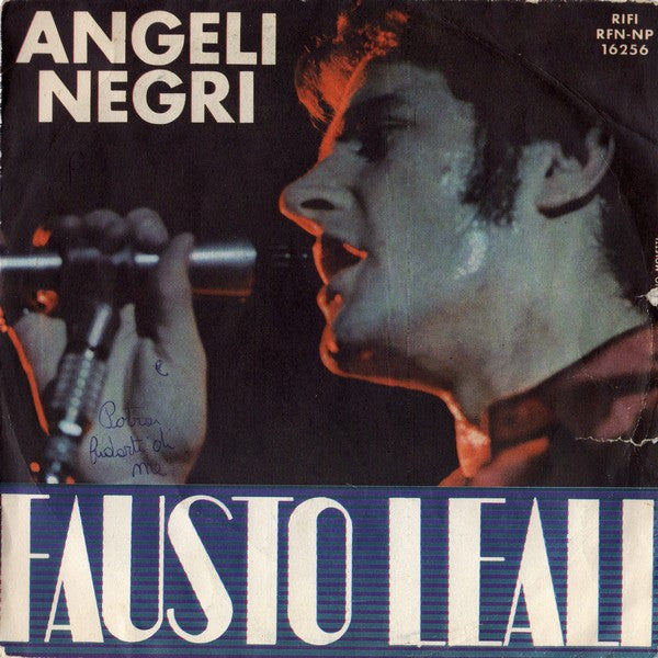 Fausto Leali - Angeli Negri (7")
