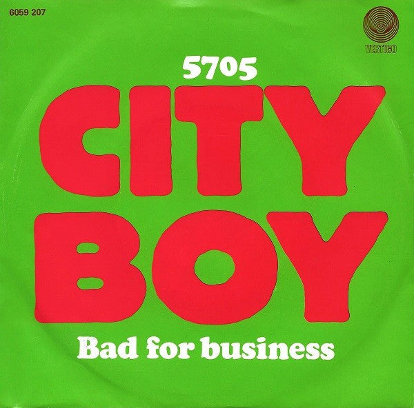 City Boy - 5705 (7", Single)