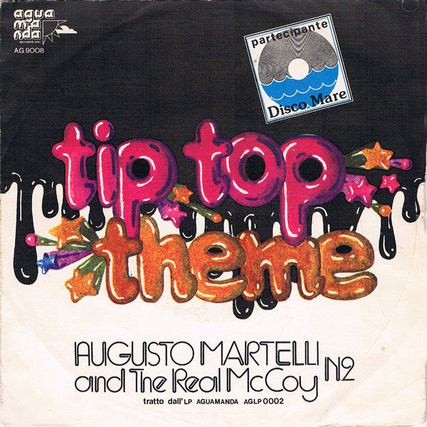 Augusto Martelli & The Real Mc Coy - Tip Top Theme (7")