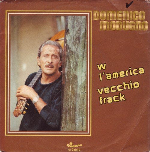 Domenico Modugno - W L'America / Vecchio Frack (7", Single)