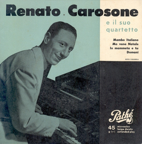 Renato Carosone E Il Suo Quartetto - Mambo Italiano (7", EP)