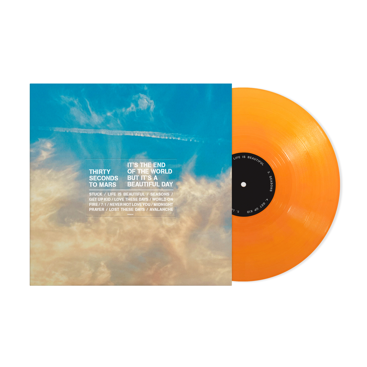 Thirty Seconds to Mars - It'S The End Of The World (Orange, 180gr)