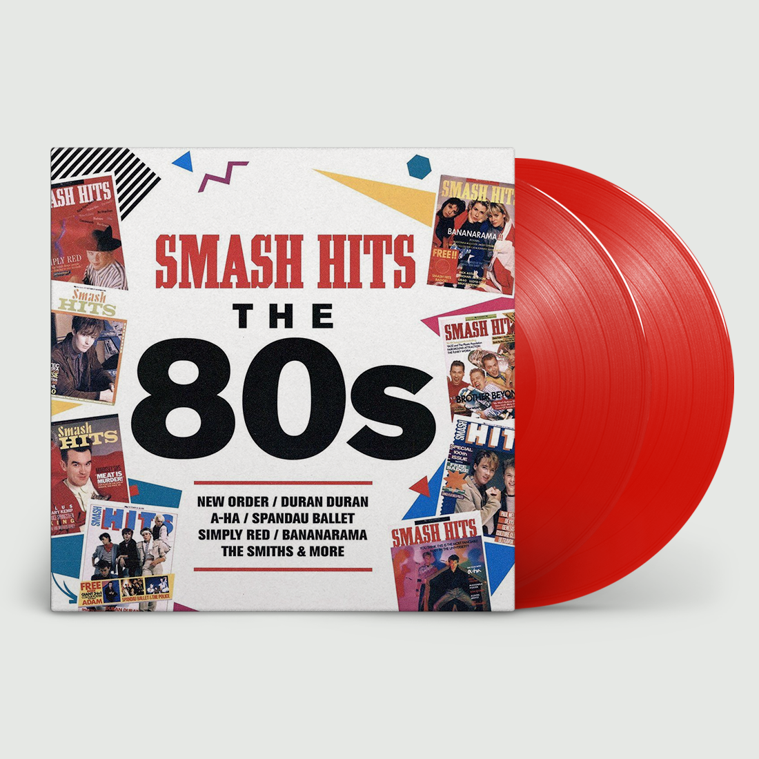 Various - Smash Hits The 80s (LTD, 2LP, Red Translucent, 180gr)