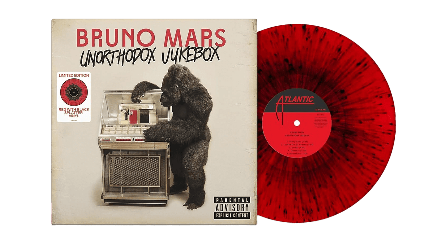 Bruno Mars - Unorthodox Jukebox (LTD, Red Black Splatter, 180gr)