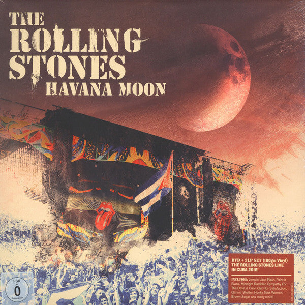 Rolling Stones - Havana Moon (3LP, DVD, 180gr)