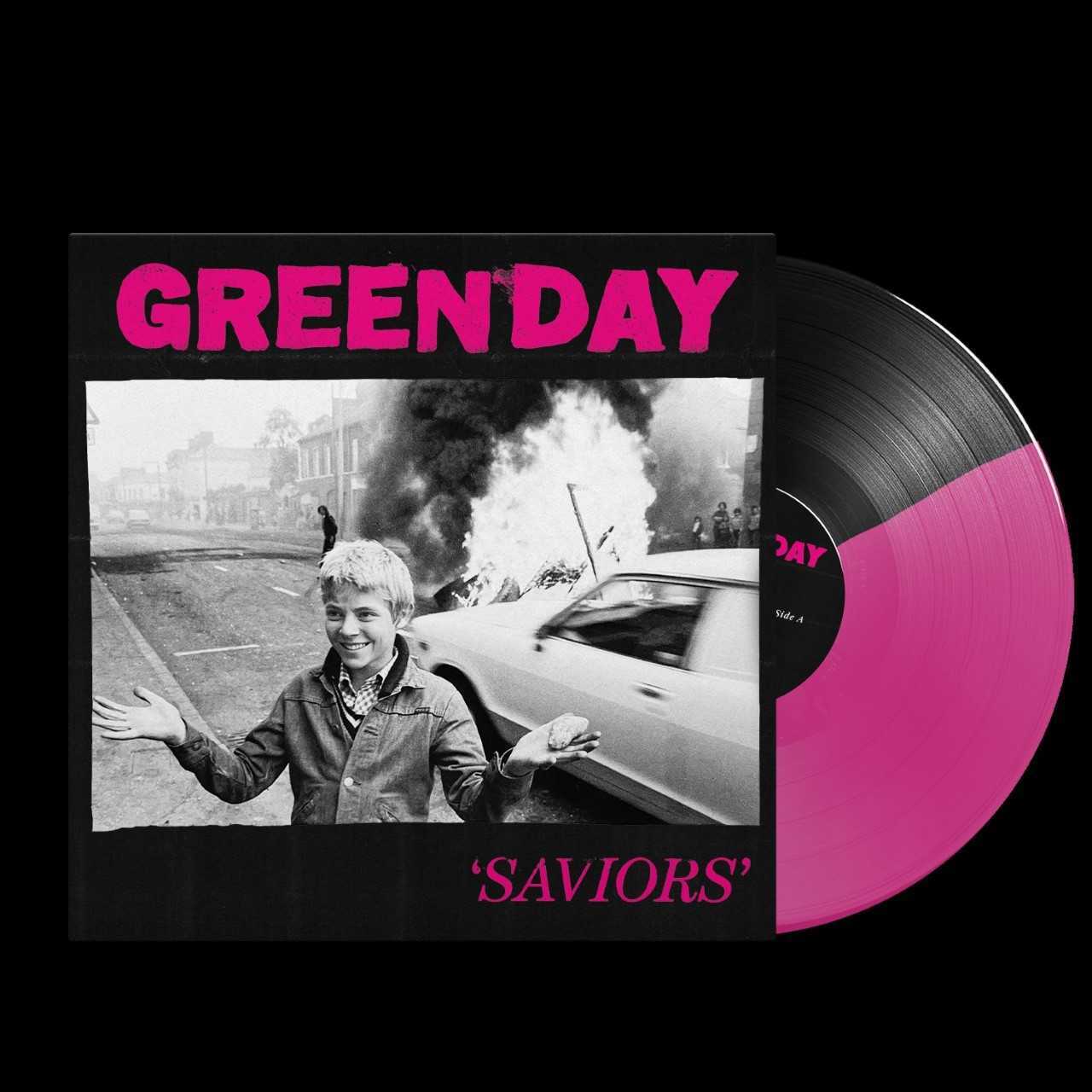 Green Day - Saviors (Black Pink Marbled, LTD, Indie, 180gr)