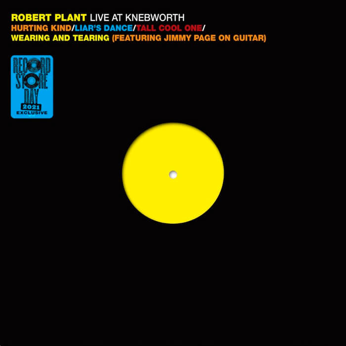 Robert Plant - Knebworth 1990 (RSD 2021 Yellow, 12")