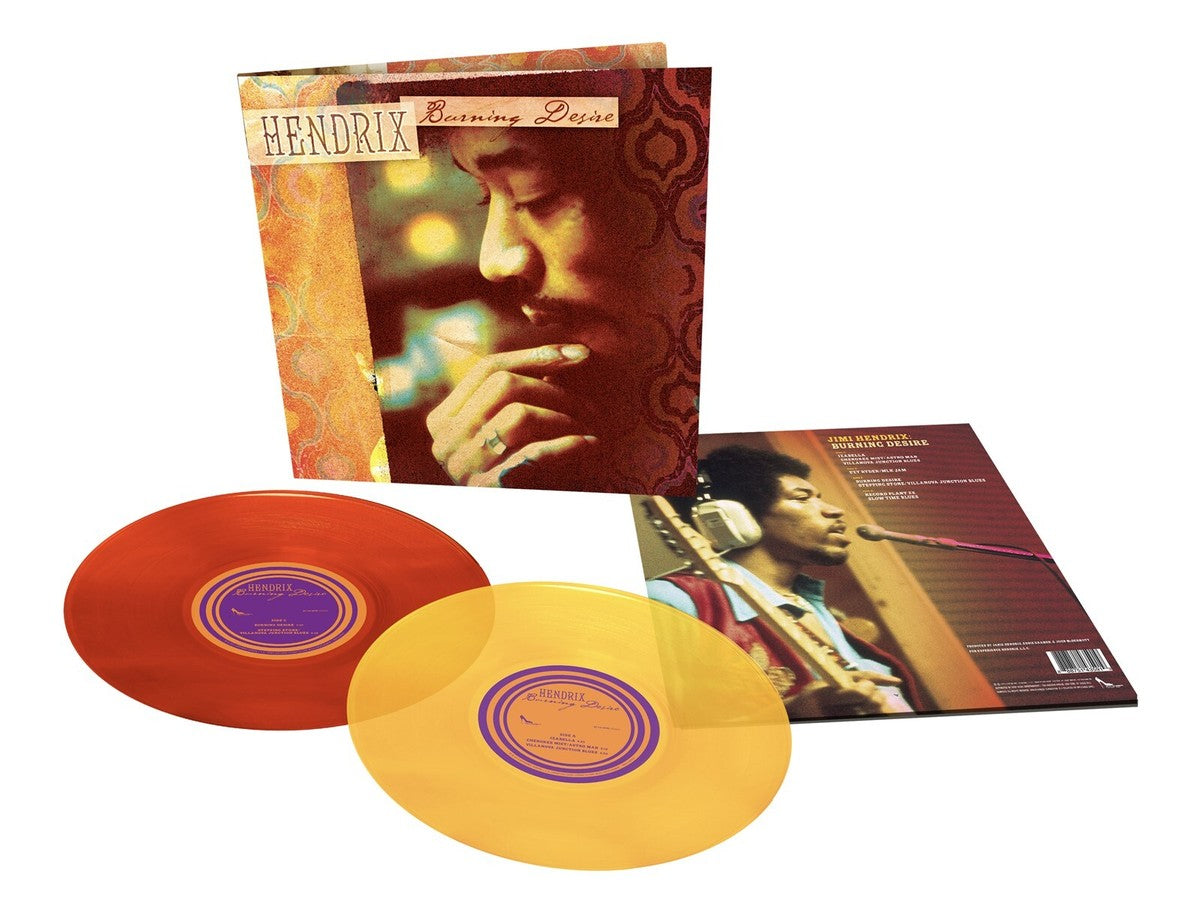 Jimi Hendrix - Burning Desire (2LP, Orange Red Translucent, RSD 2022, 180gr)