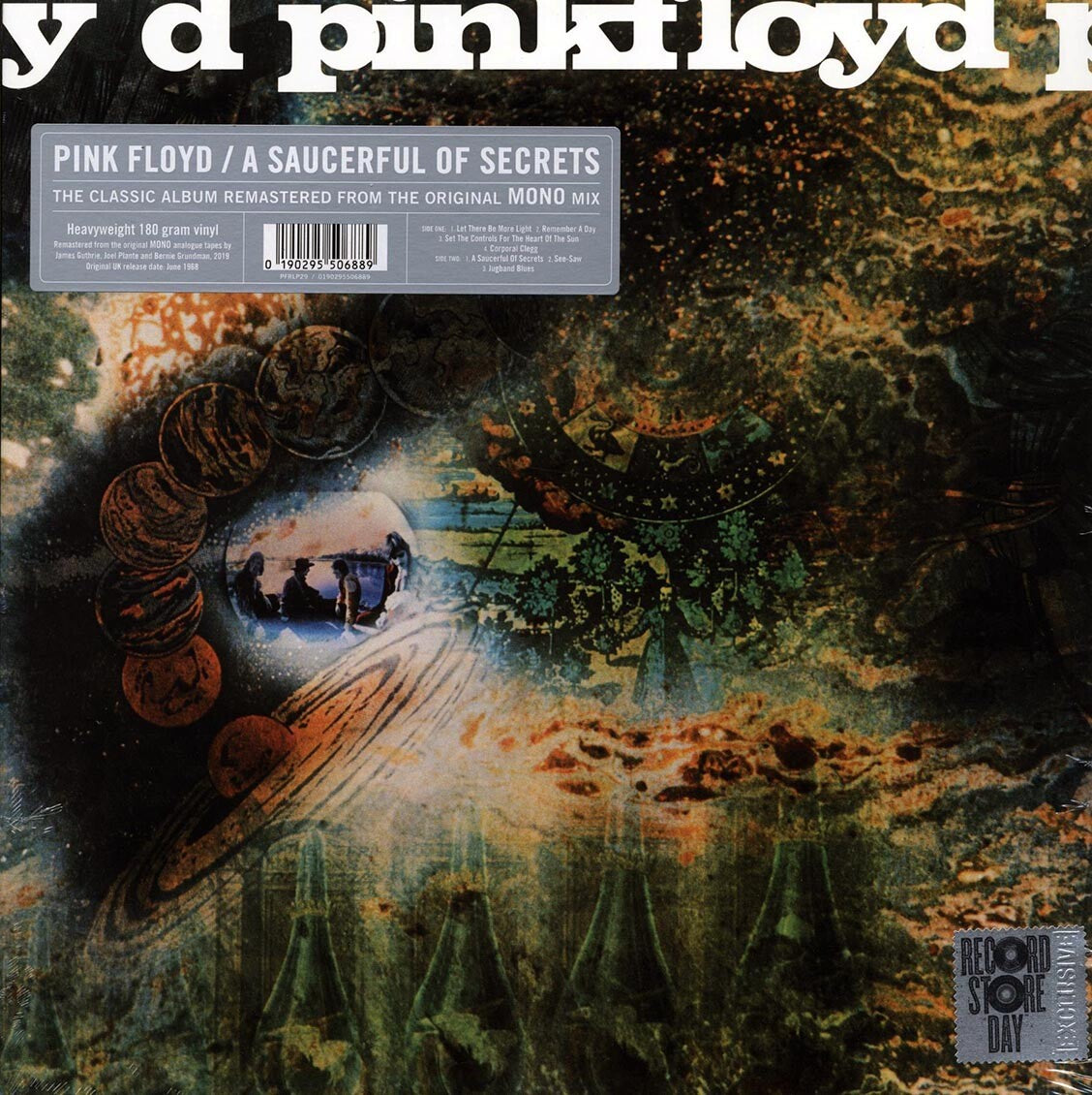 Pink Floyd - A Saucerful Of Secrets (Mono, LTD, RSD 2019, 180gr)