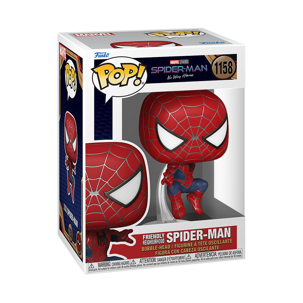 Marvel: Funko Pop! - Spider-Man No Way Home S3 - Leaping Sm2 (Vinyl Figure 1158)