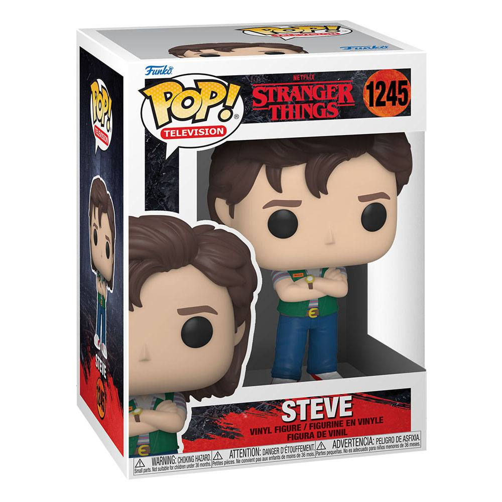 Stranger Things: Funko Pop! Television - Steve (Vinyl Figure 1245)