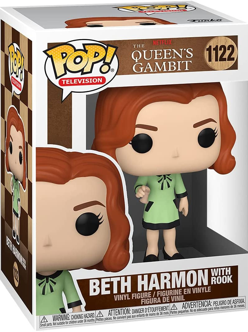 Queen's Gambit: Funko Pop!Television - Beth Harmon With Rook (Vinyl Figure 1122)