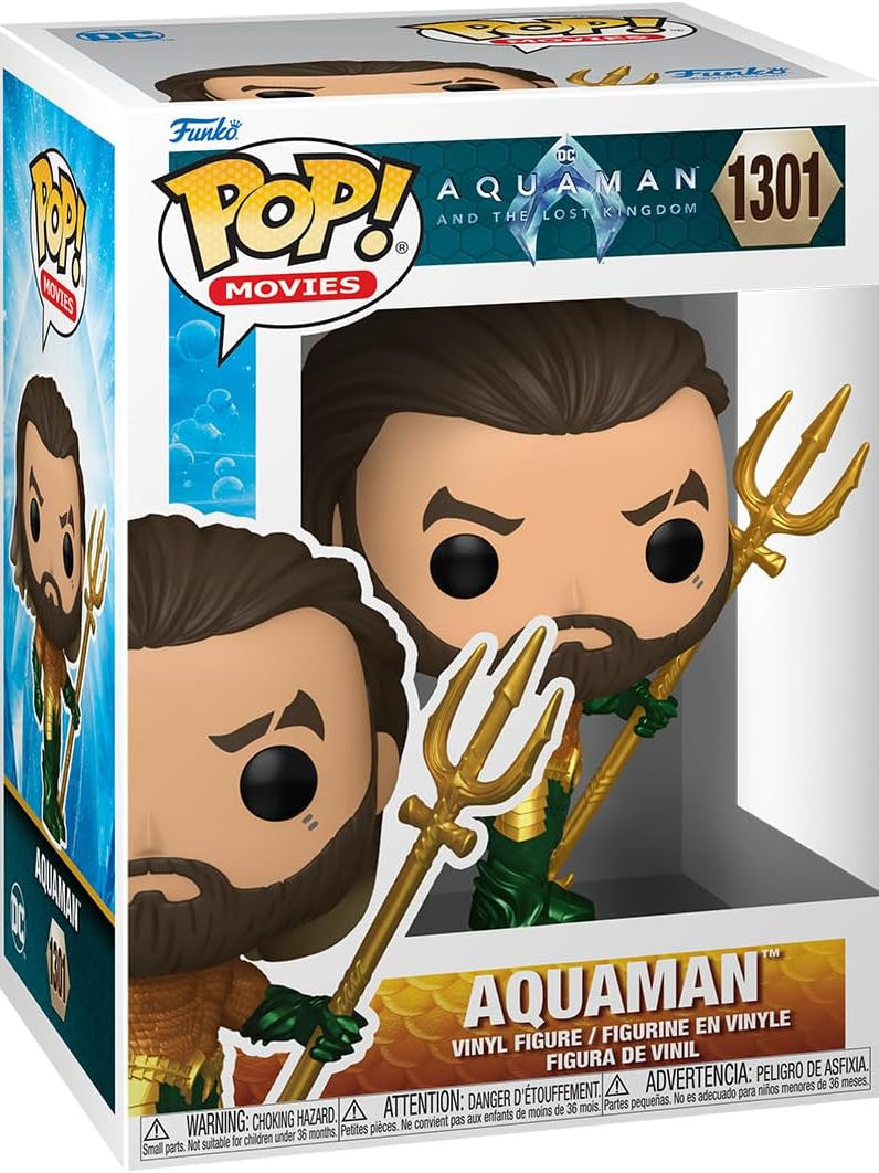 Dc Comics: Funko Pop! Movies - Aquaman And The Lost Kingdom (Vinyl 1301)