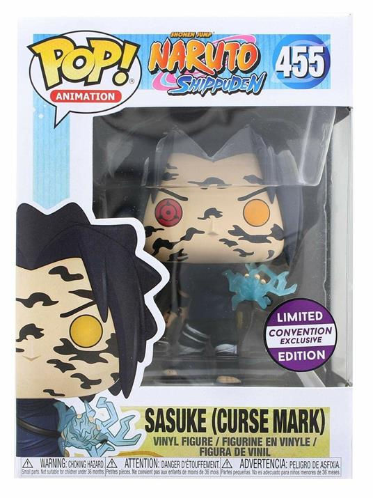 Naruto Shippuden: Funko Pop! - Sasuke (Curse Mark) (Ltd) (Vinyl Figure 455)