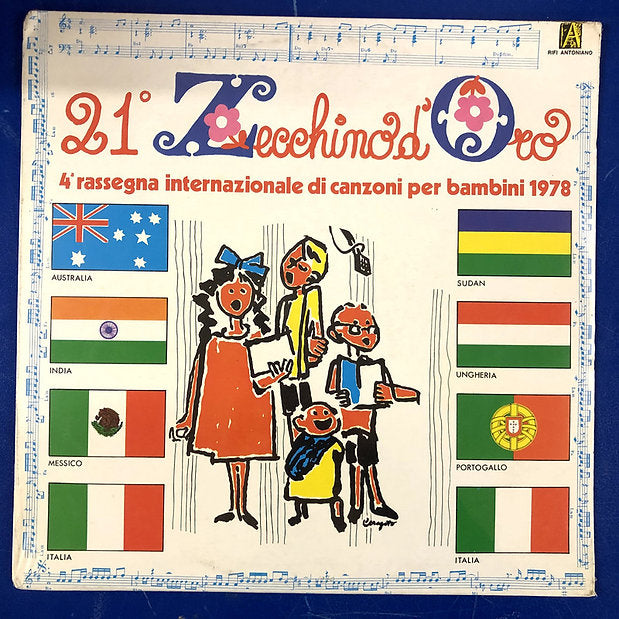Various - 21° Zecchino D'Oro 1978, 4° Rassegna Internazionale (LP, Album, Comp)