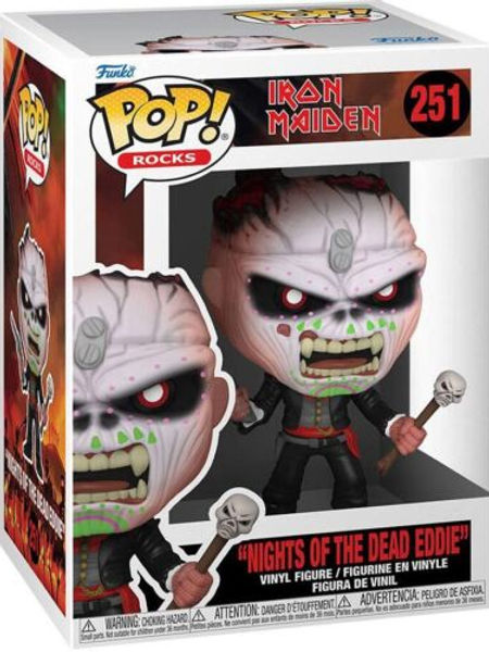 Iron Maiden: Funko Pop! Rocks - Nights Of The Dead - Eddie