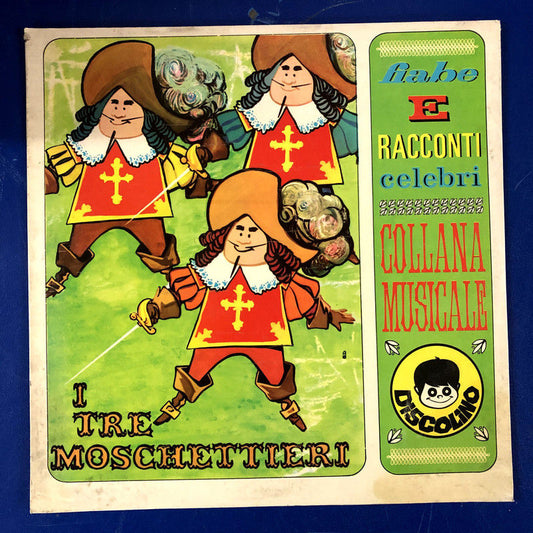 Various - Fiabe E Racconti Celebri, I Tre Moschettieri/Alì Babà 40 Ladroni (LP)