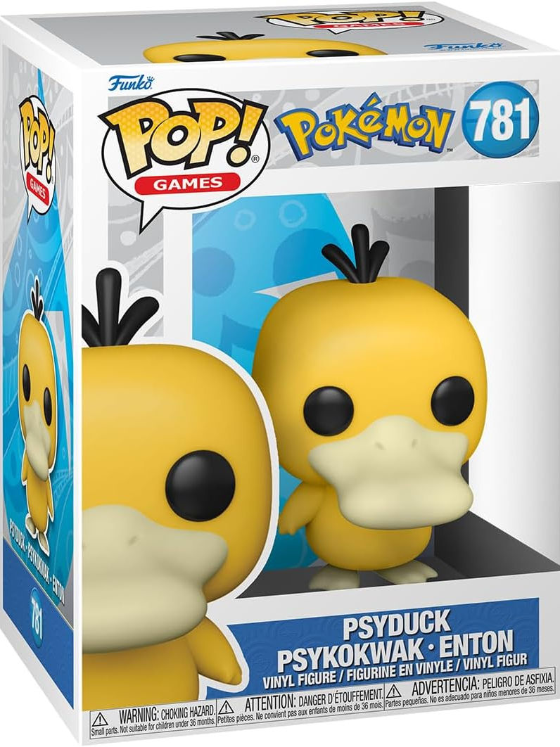 Pokemon: Funko Pop! Games - Psyduck (Vinyl Figure 781)