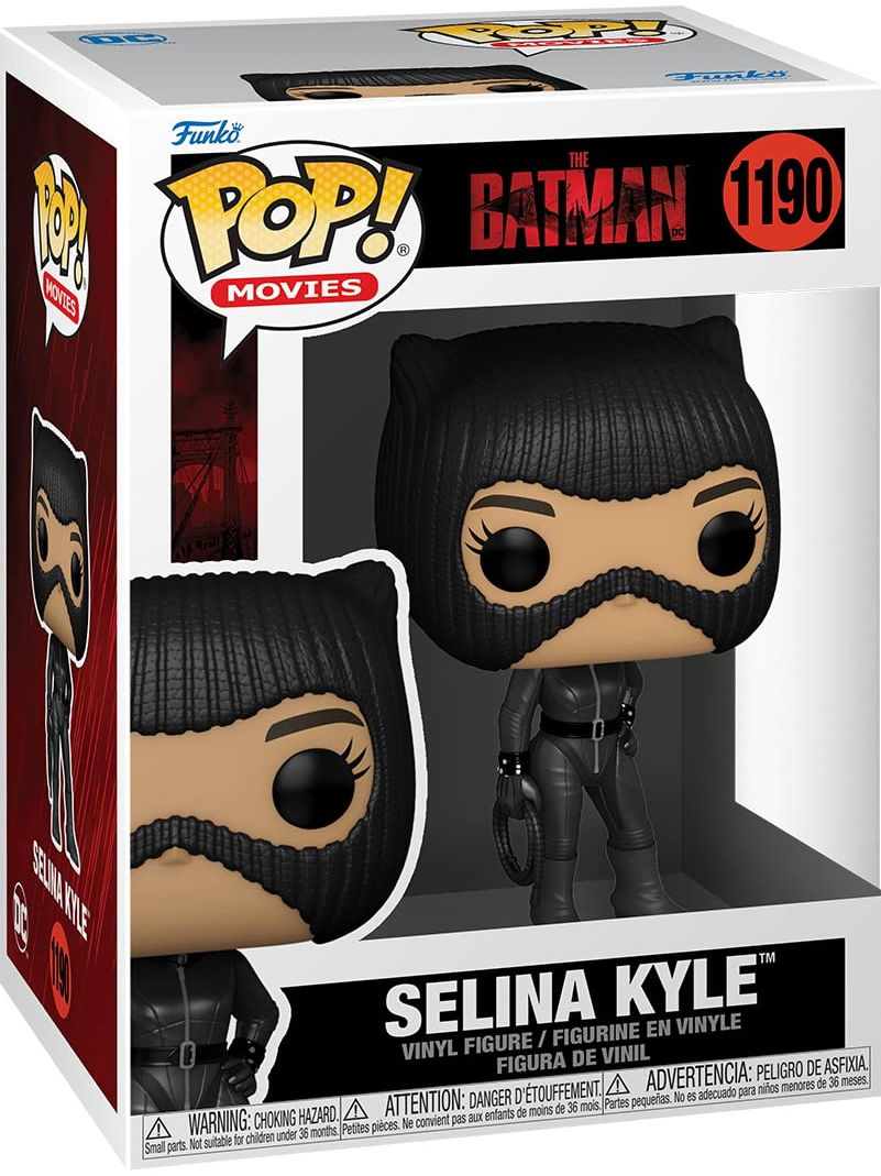 Dc Comics: Funko Pop! Movies - The Batman - Selina Kyle, Catwoman (Vinyl Figure 1190)
