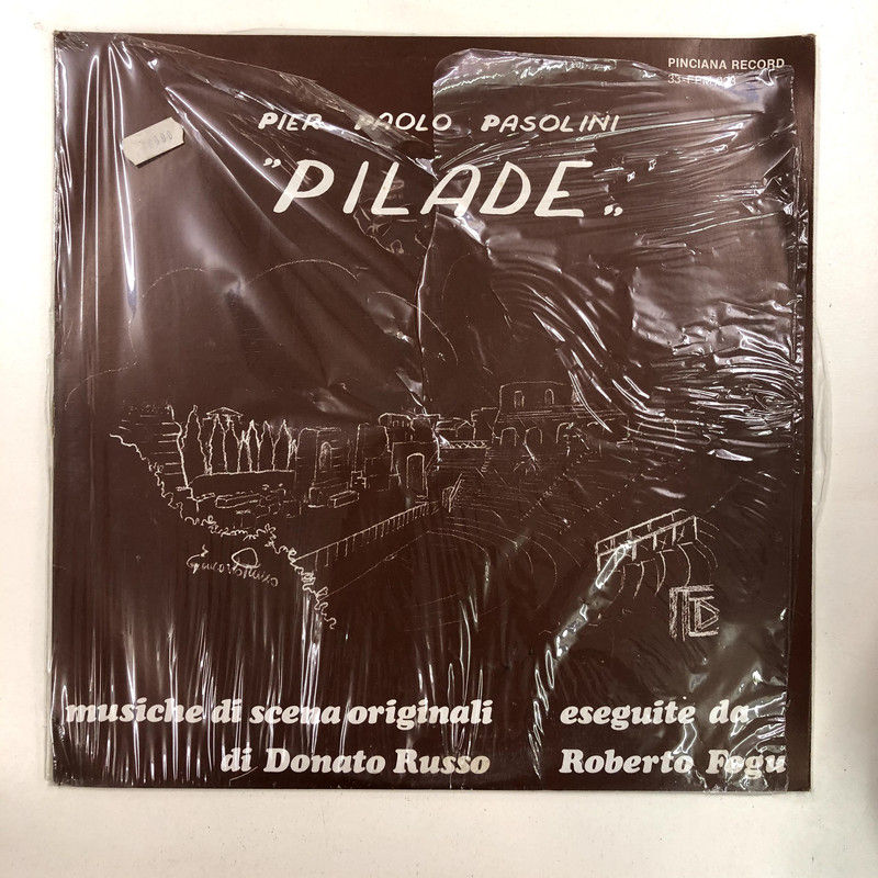Pier Paolo Pasolini - Pilade (LP)