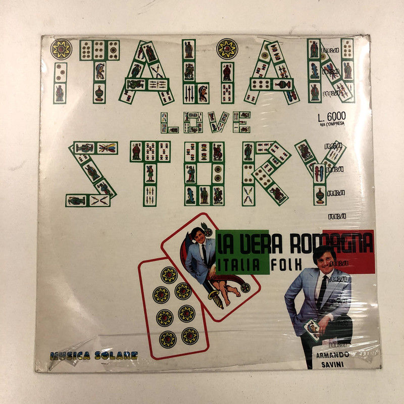 La Vera Romagna, Armando Savini - Italian Love Story (LP, Album)