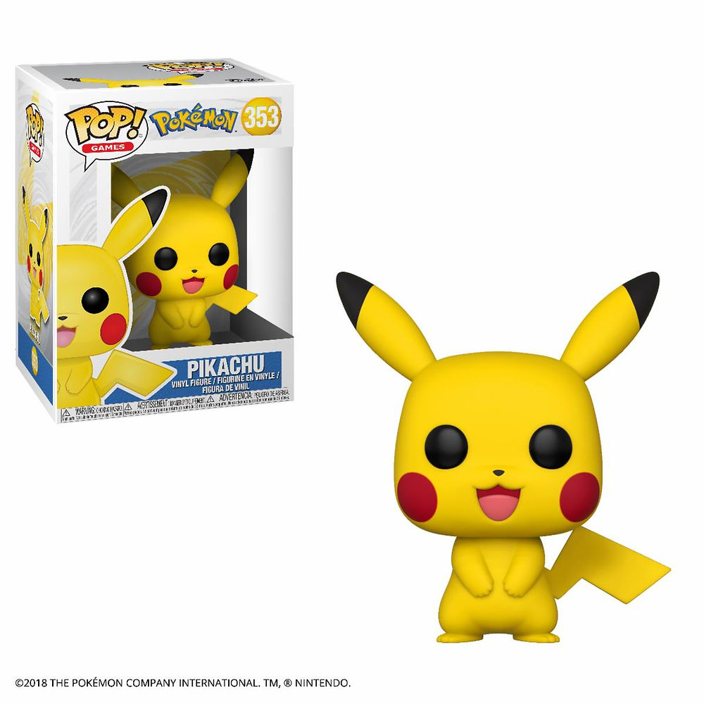Pokemon: Funko Pop! Games - Pikachu (Vinyl Figure 353)