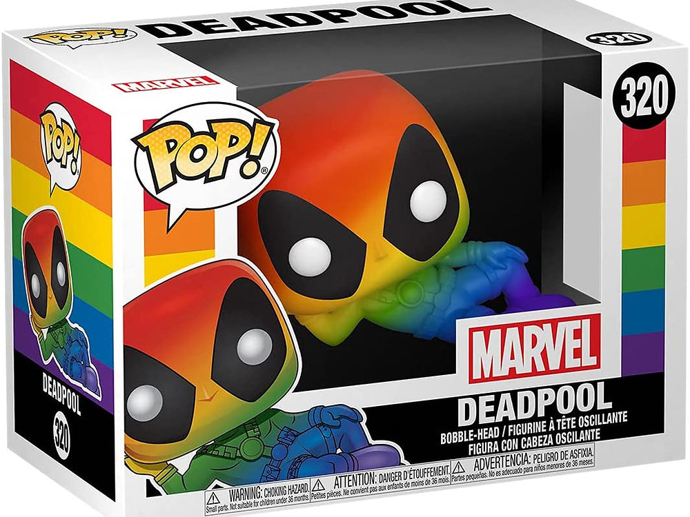 Marvel: Funko Pop! - Pride - Deadpool (Vinyl Figure 320)