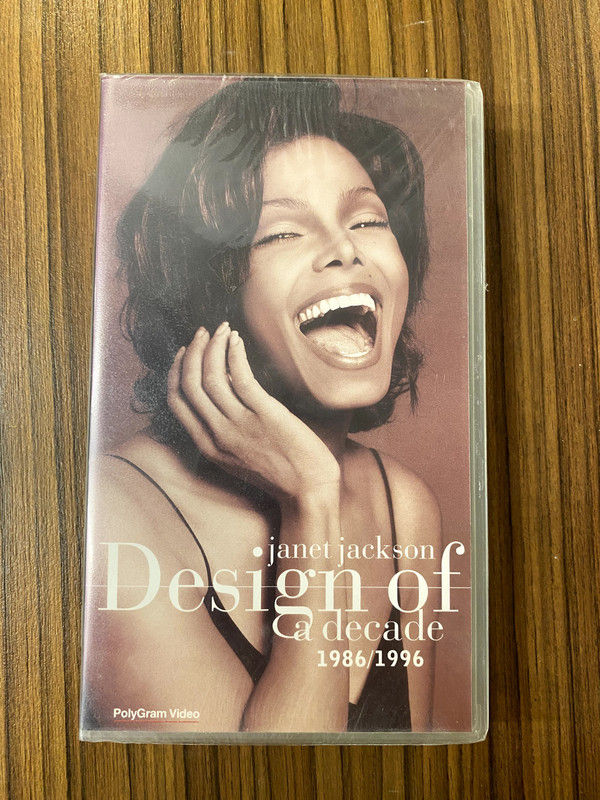 Janet Jackson - Design Of A Decade 1986/1996 (VHS, Comp)