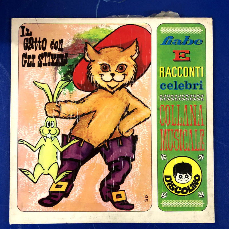 Various - Fiabe E Racconti Celebri, Il Gatto Con Gli Stivali/Biancaneve (LP)