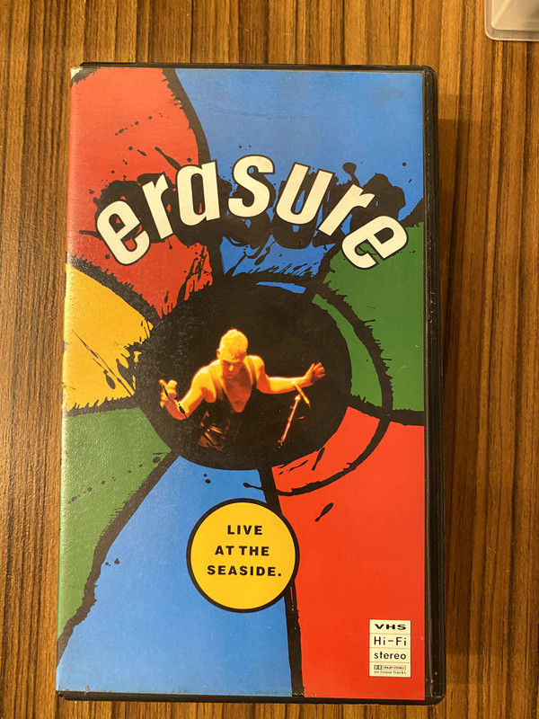 Erasure - Live At Seaside (VHS)