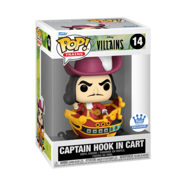 Disney: Funko Pop! Trains - Villains - Captain Hook (Vinyl Figure 14)