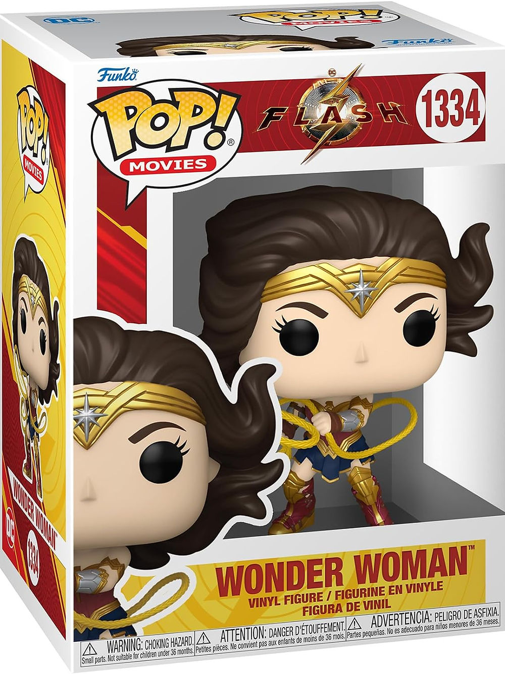 Dc Comics: Funko Pop! Movies - The Flash - Wonder Woman (Vinyl Figure 1334)