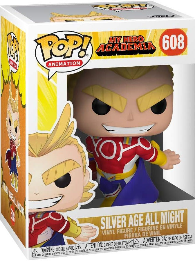 My Hero Academia: Funko Pop! Animation - Silver Age All Might (Vinyl Figure 608)