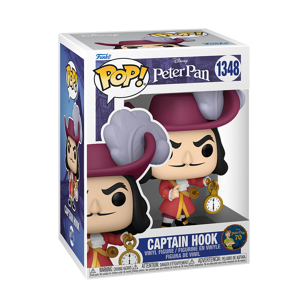 Disney: Funko Pop! - Peter Pan 70th - Captain Hook