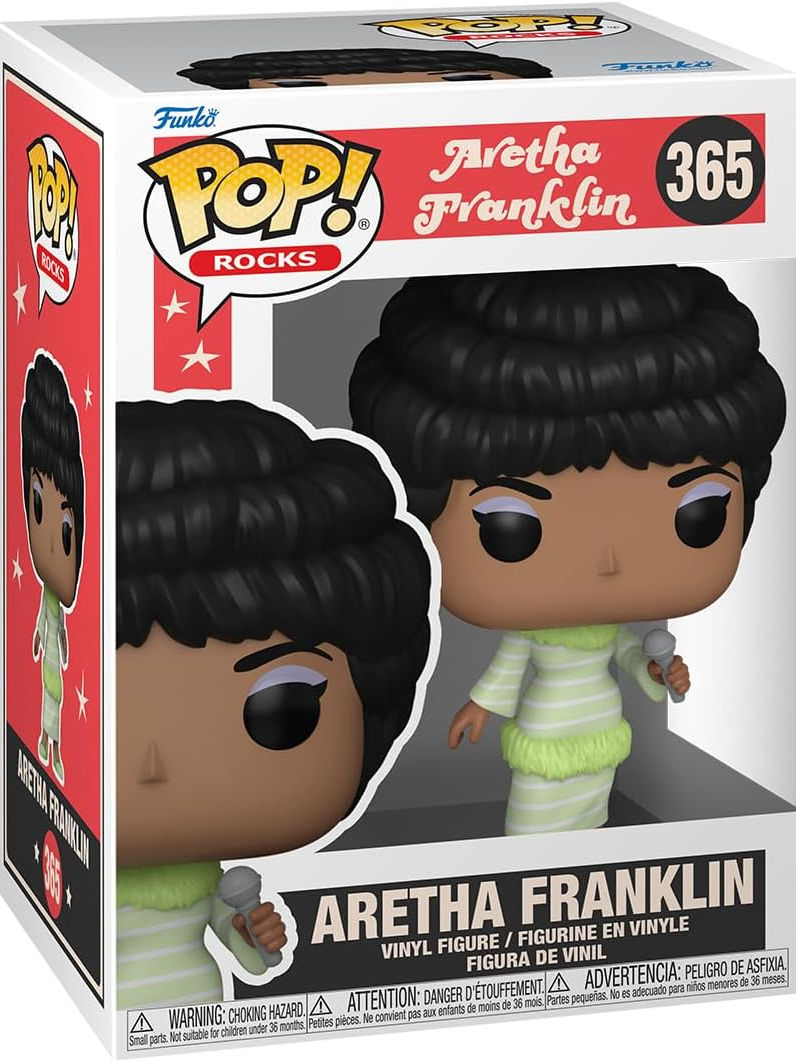 Aretha Franklin: Funko Pop! Rocks - Aretha Franklin (Green Dress)