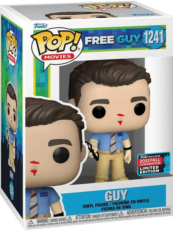 Free Guy: Funko: Pop Movies - Guy (Vinyl Figure 1241)
