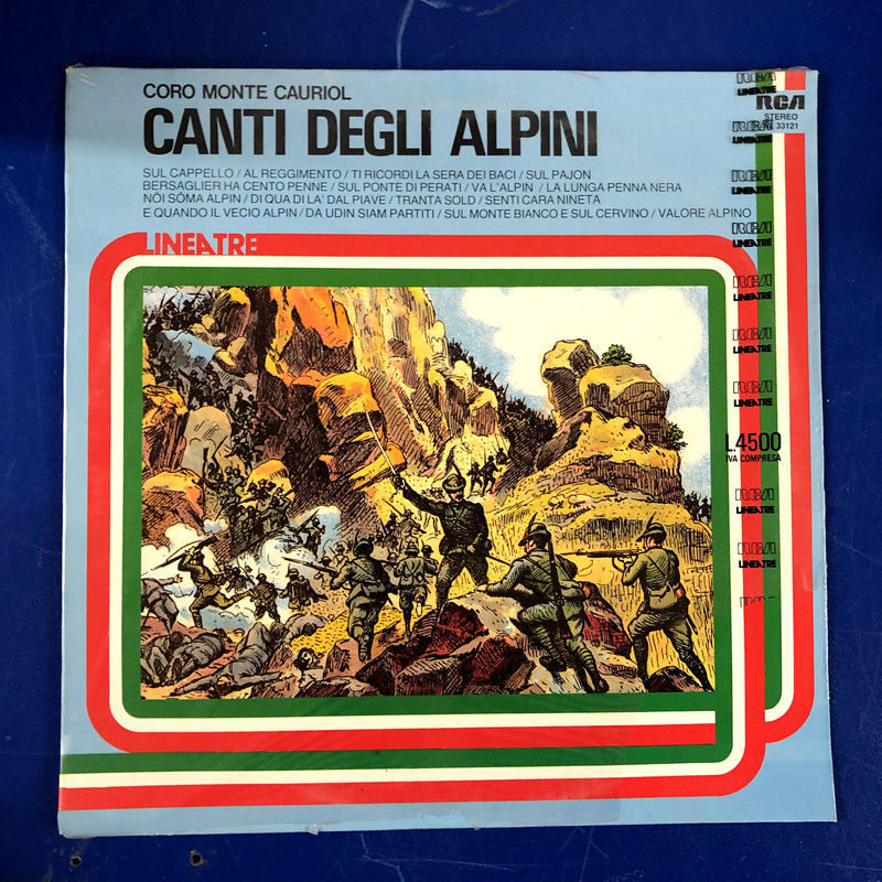 Coro Monte Cauriol - Canti Degli Alpini (LP)