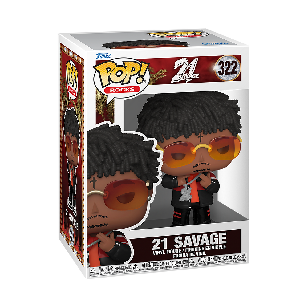 21 Savage: Funko Pop! Rocks - 21 Savage (Vinyl Figure 322)