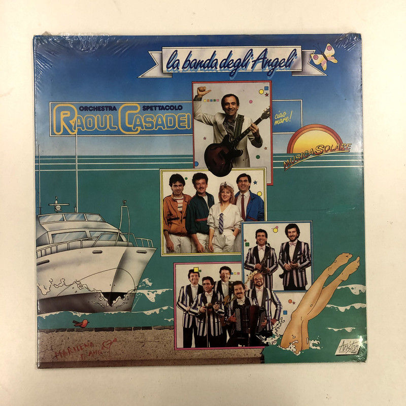 Orchestra Spettacolo Raoul Casadei - La Banda Degli Angeli (LP, Album)